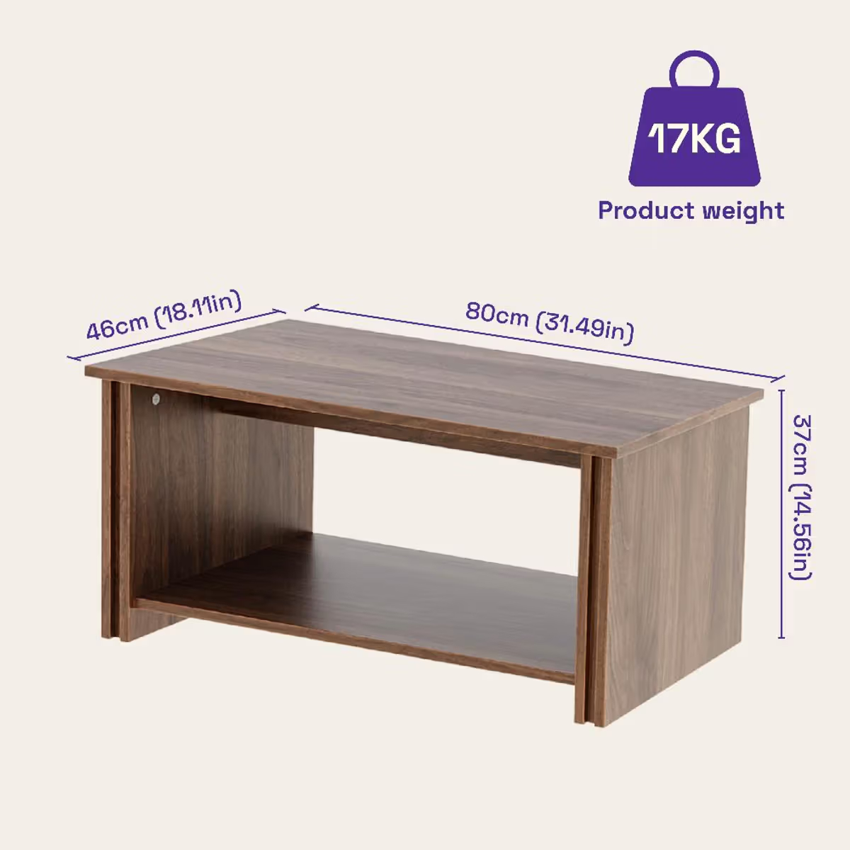 Coffee Table - Columbian Walnut - hover