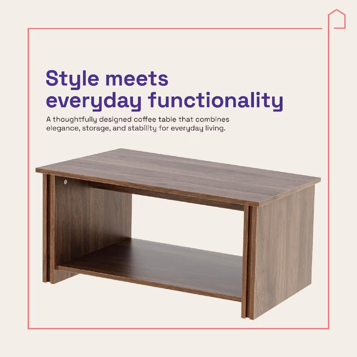 Coffee Table - Columbian Walnut