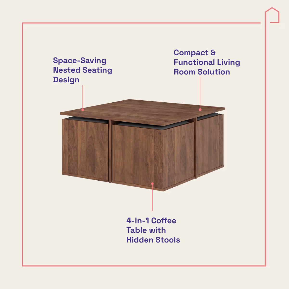 Engineered Wood Coffee Table