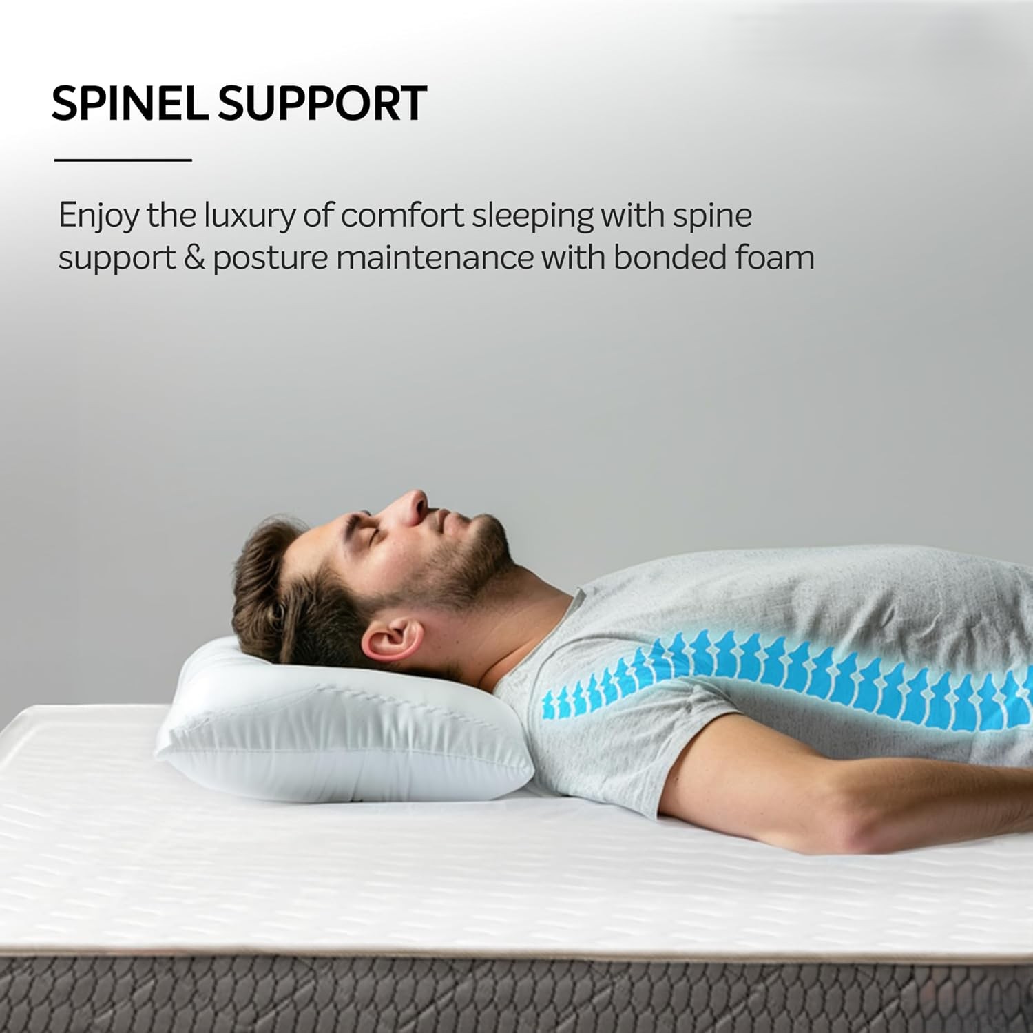 Orthopedic Mattress | Spine Support | Breathable Fabric