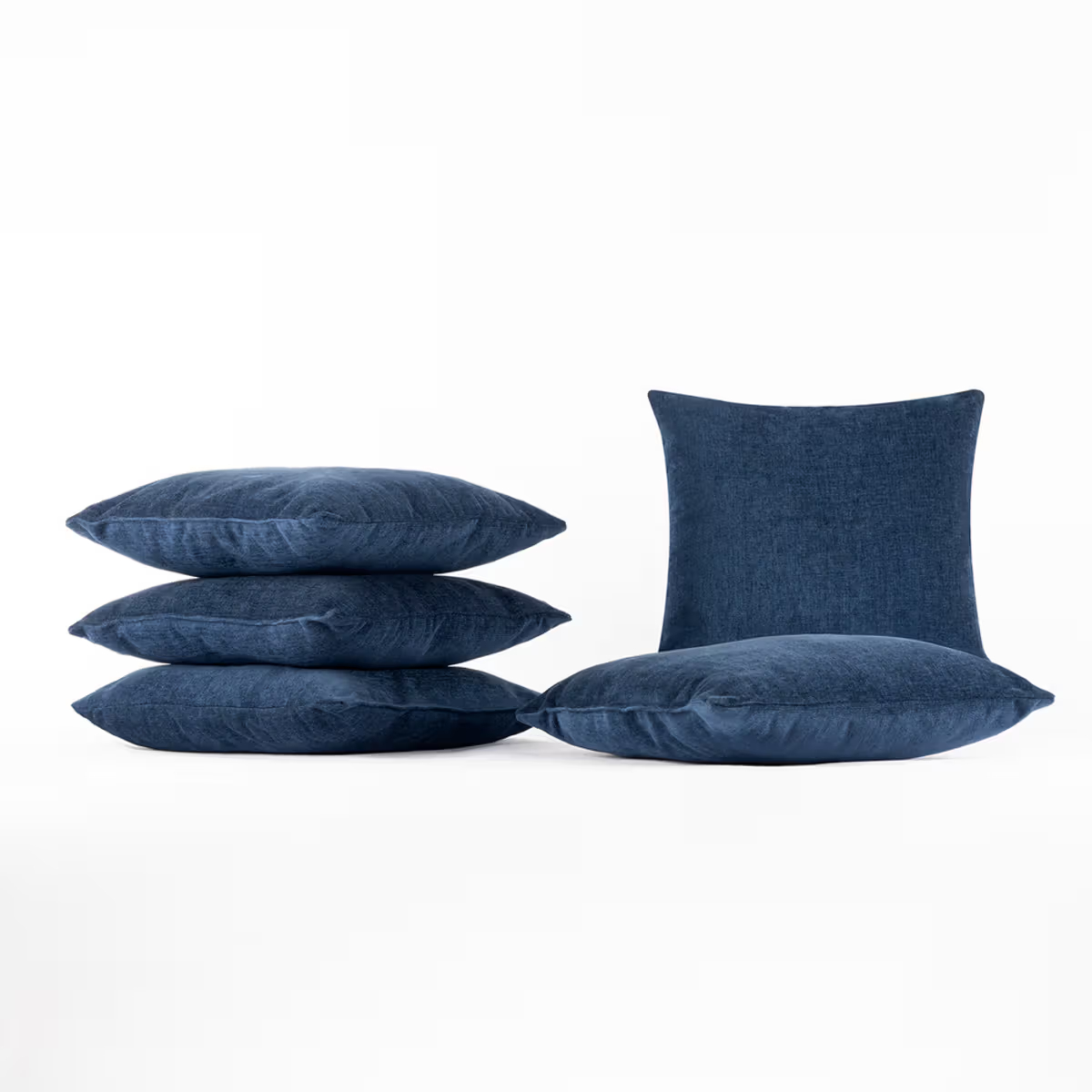 Premium Cushion Cover Mol Blue 16x16 Set - hover