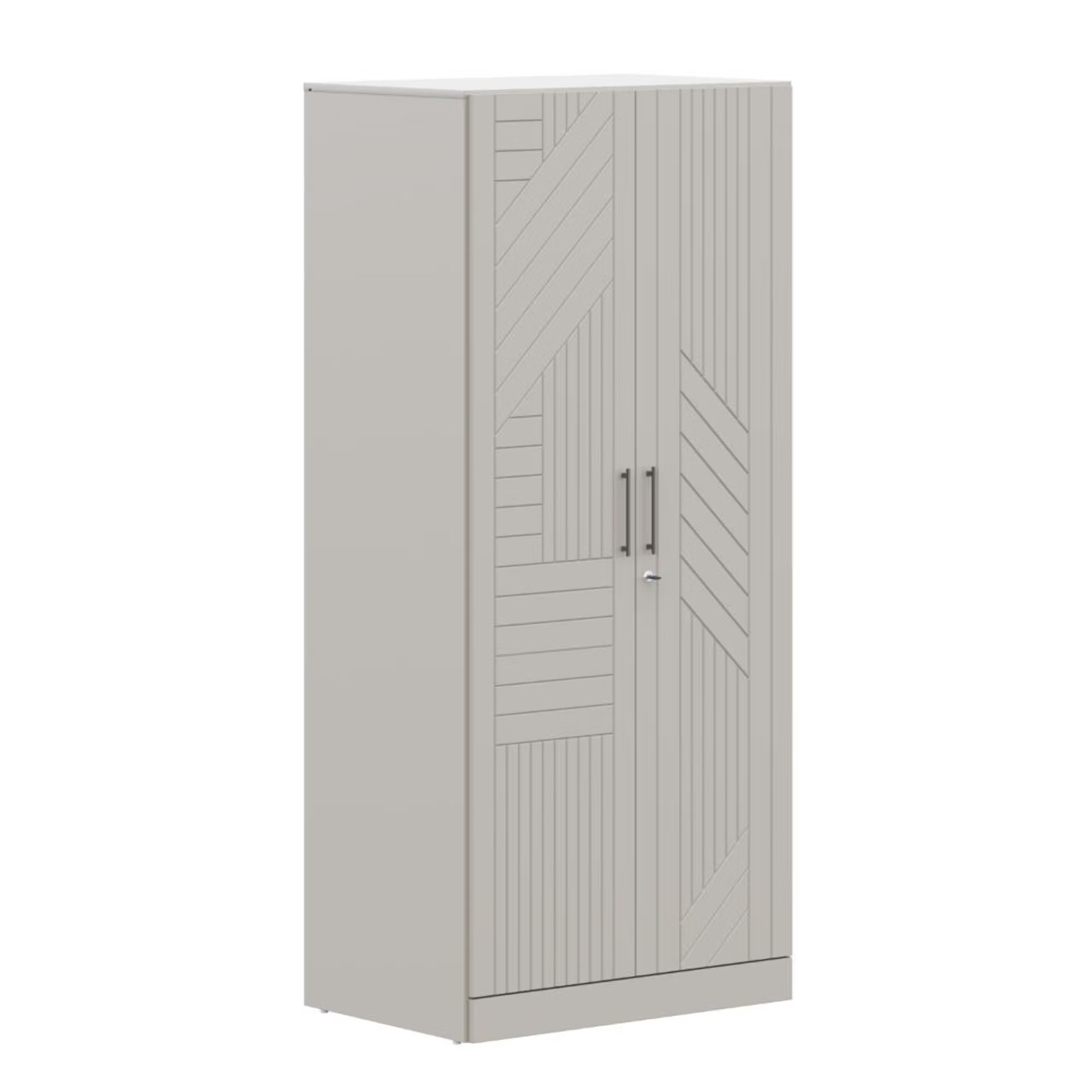 2 Door with 2 Shelves, 1 Drawer 1, Hanging Area
