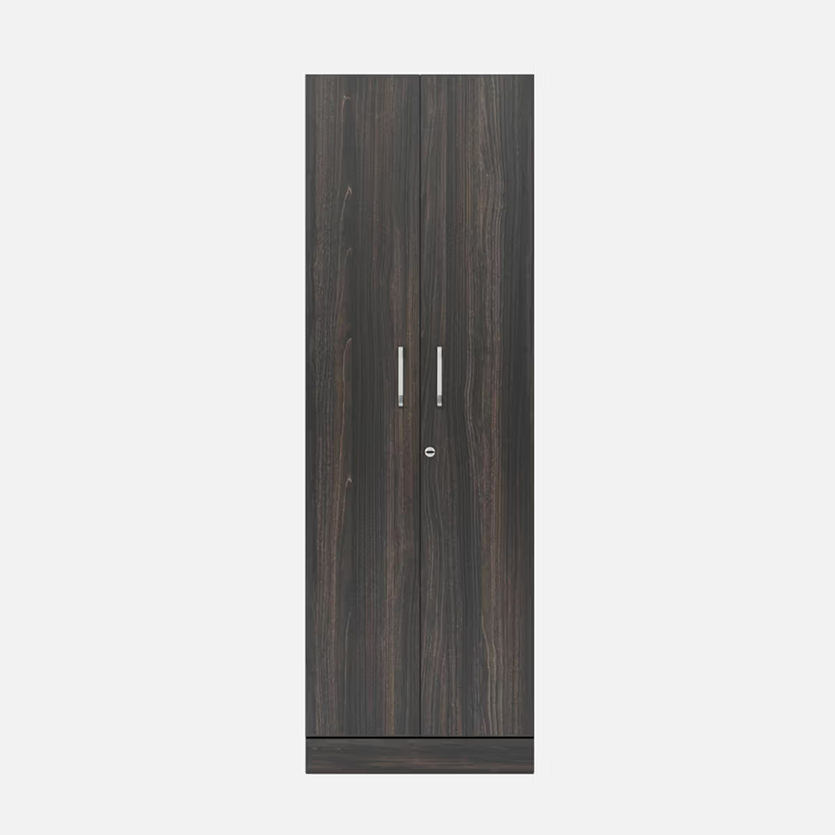Twill 2 Door Compact Wardrobe Wall Anchored