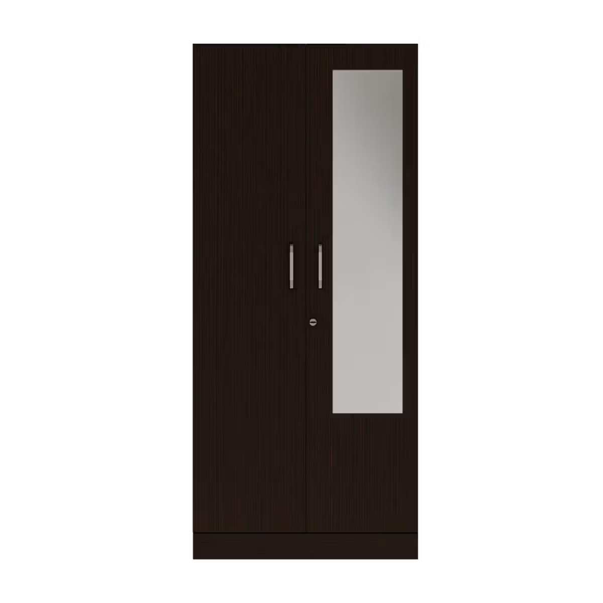 2 Door Wardrobe with Drawer, Mirror and 1 Hanging Space