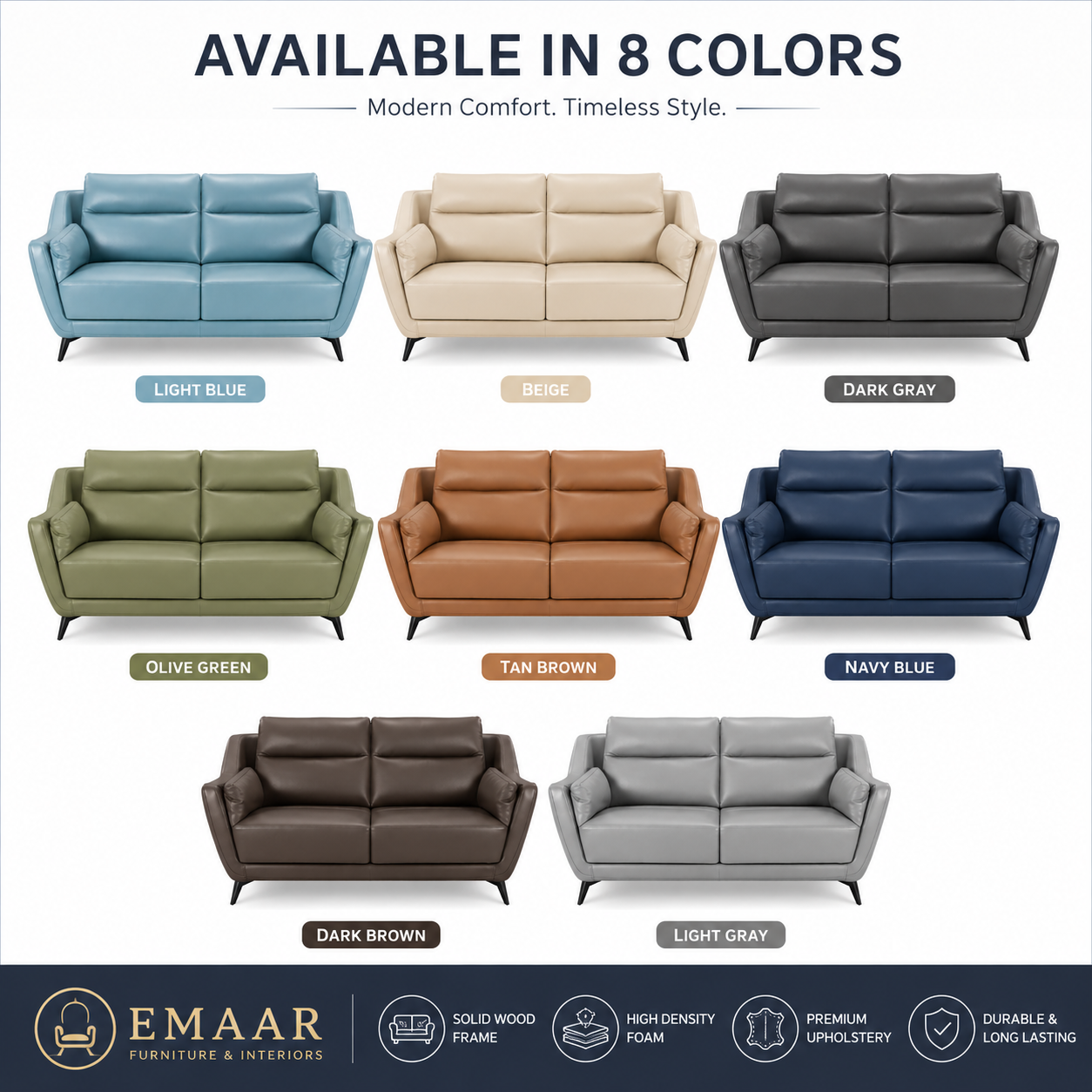 Boat 2seater leatherette - hover